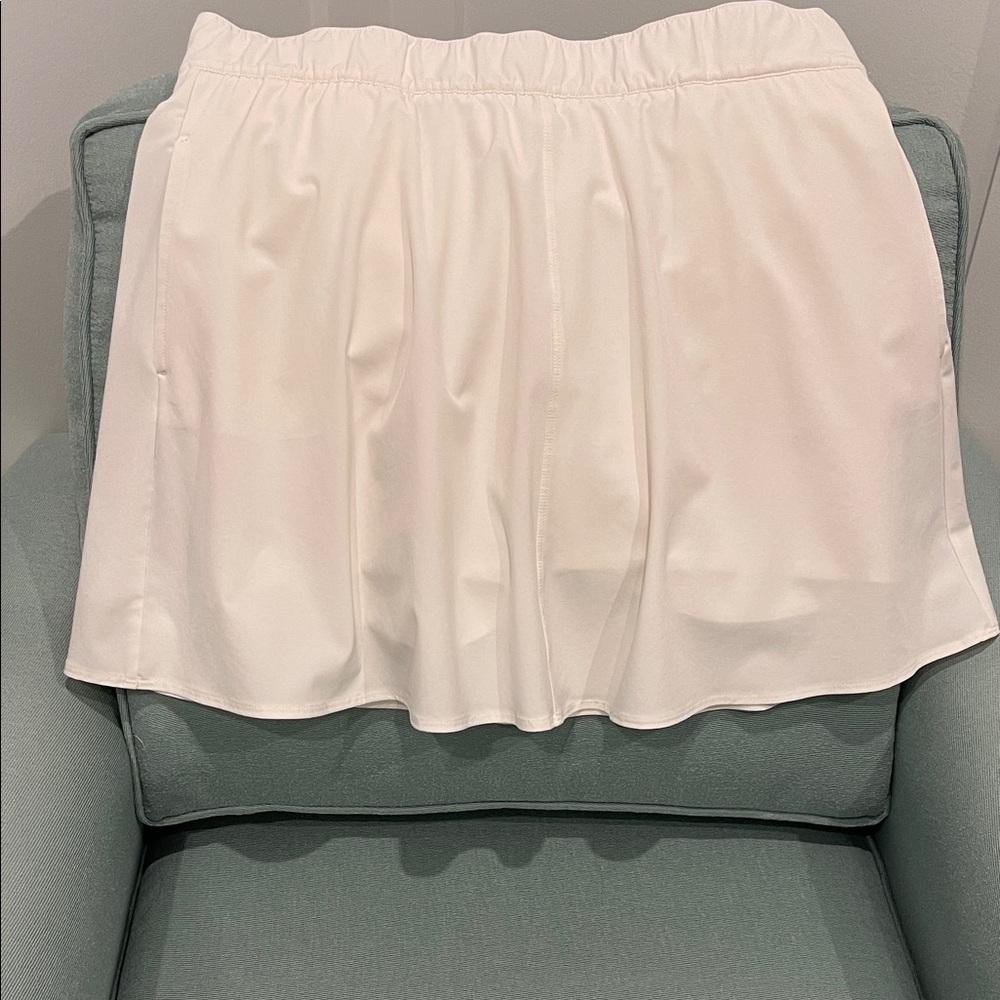 White Skort Skirt